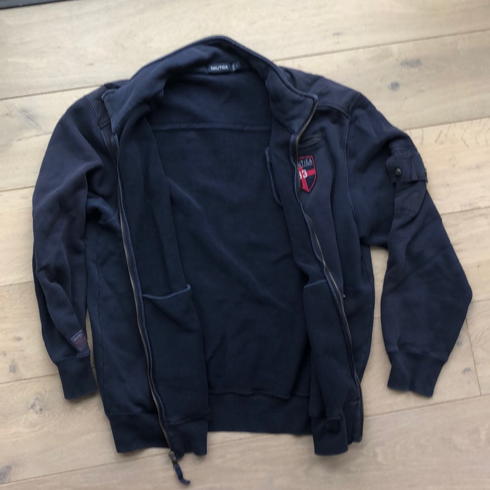 Navy Nautical Jacket Size Large - Picture 4 of 8